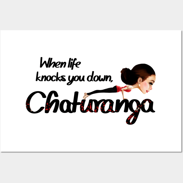 Chaturanga Wall Art by ILYOart